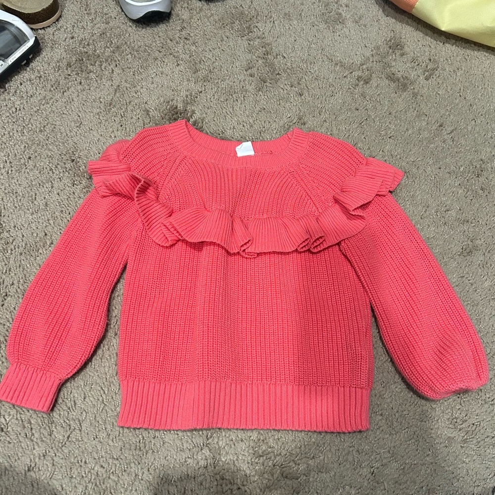 GAP Coral Ruffled girl’s Sweater